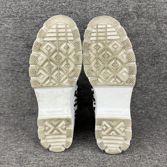 ✅Converse Shoes Women's Size 8 All Star Chuck Taylor Lugged Hi Leopard Sneakers - Picture 3 of 10